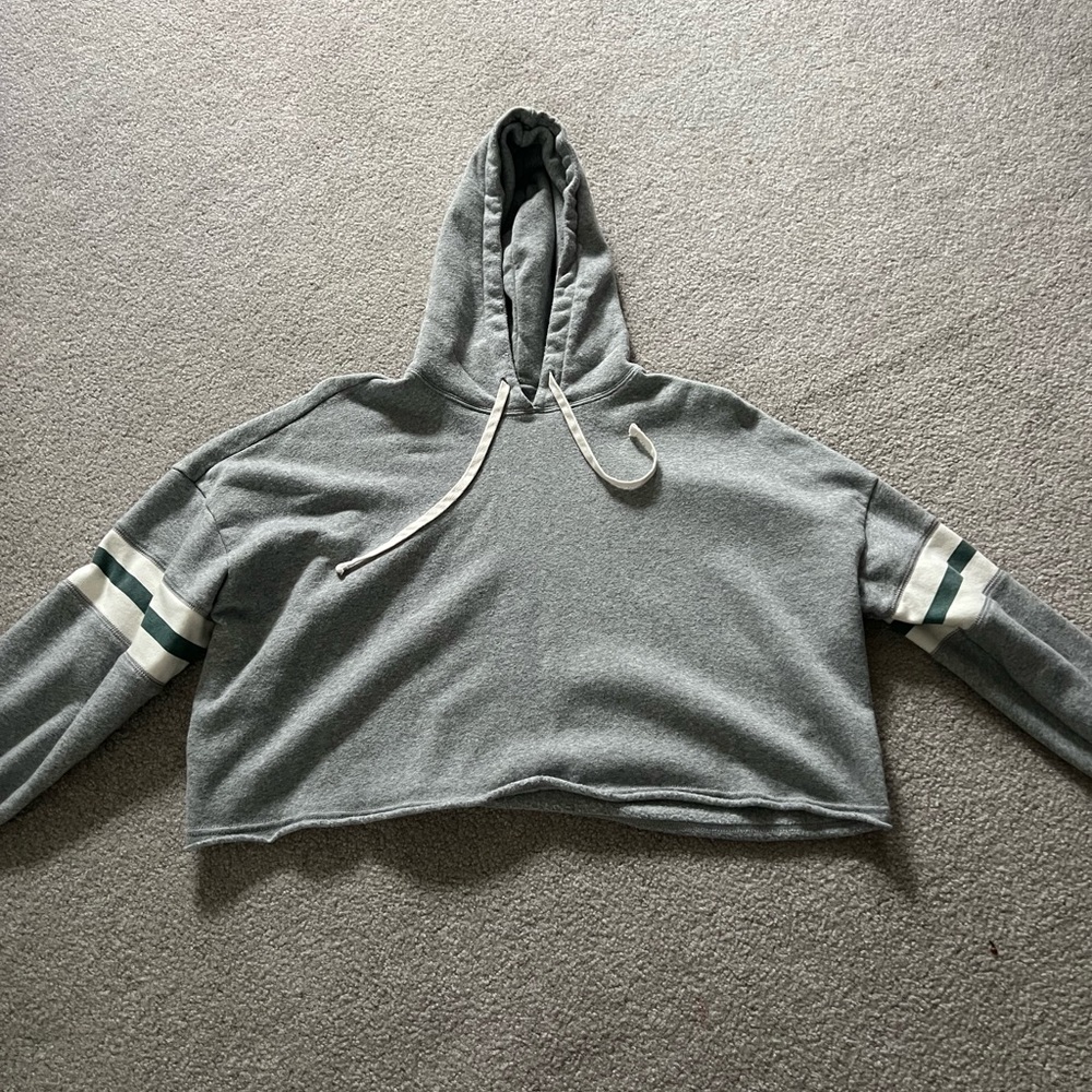 Crop top hoodie